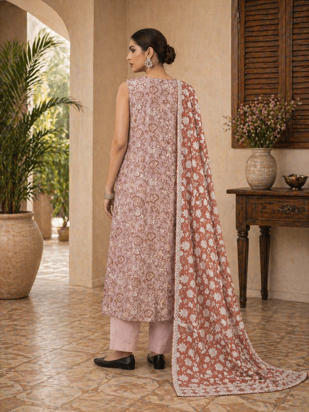 Maria B 3 Piece Printed Lawn Suit – Elegant Summer Collection