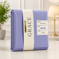 Grace Premium Wash and Wear Unstitched Suit Fabric Lavender Blue 4 Meter