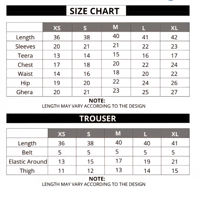Parrot MK Suit 5 Days Stitching 50% Advance Payment