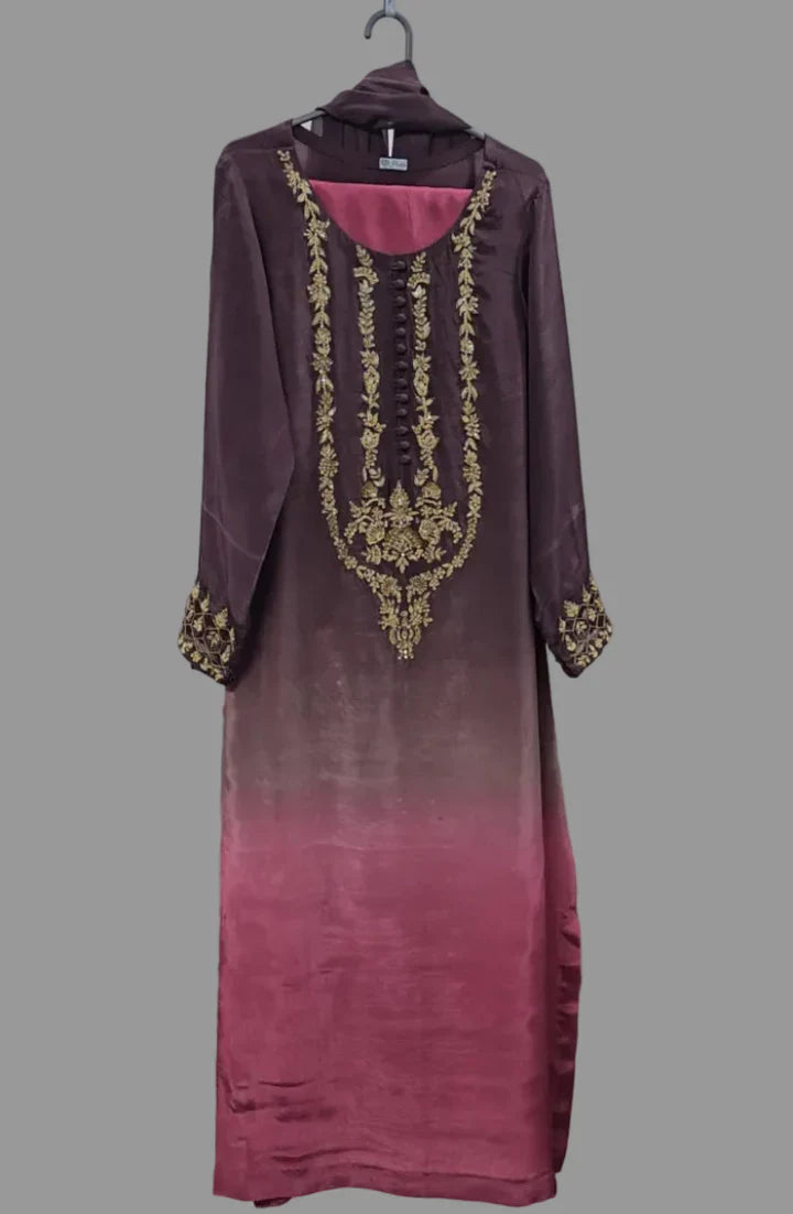 Anjuman Suit 5 Days Stitching 50% Advance Payment