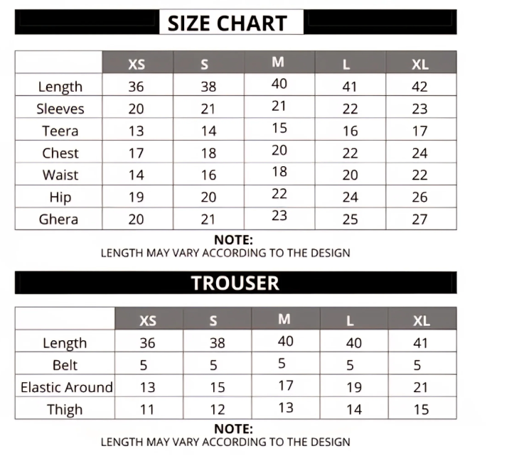 Black Aura Suit 5 Days Stitching 50% Advance Payment