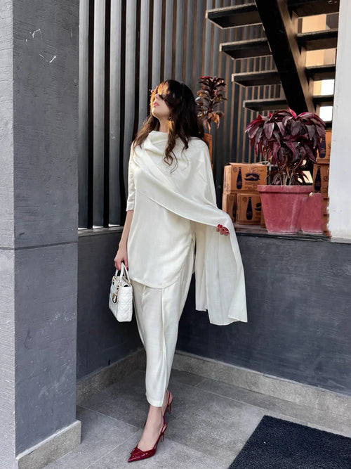 Drape Tale Suit 5 Days Stitching 50% Advance Payment