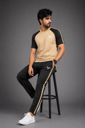 Premium Black and Skin Track Suit – Polyester Dri Fit